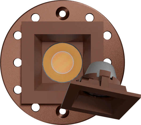 1 inch bronze square trimmed kit