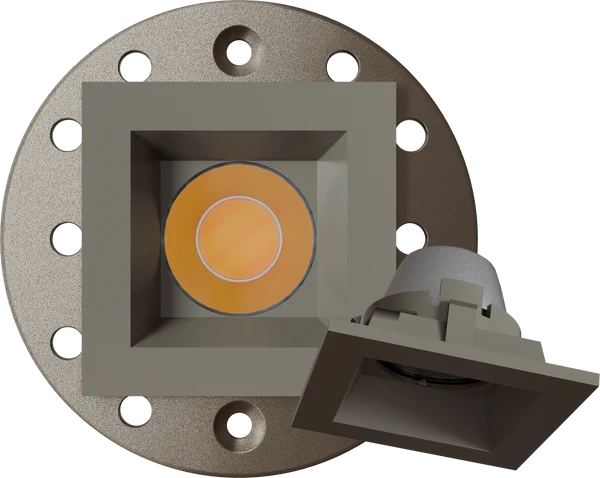 1 inch nickel square trimmed kit