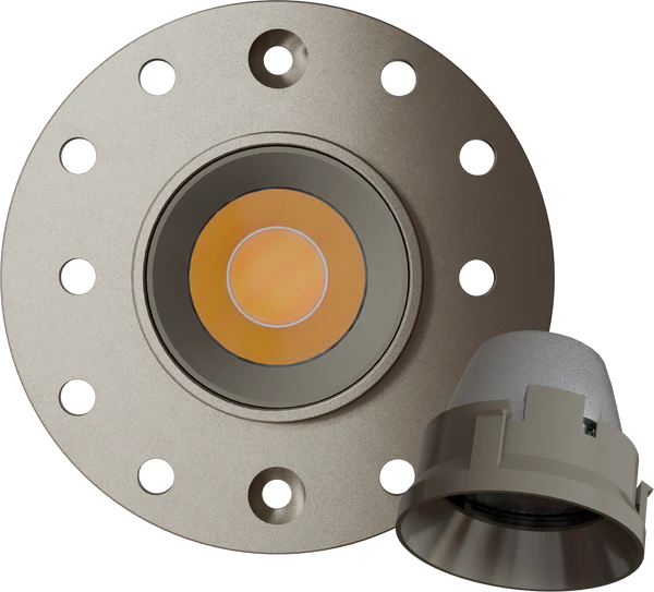 1 inch nickel round trimless kit