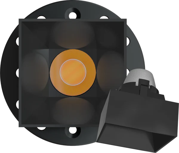 1 inch black square drop trim kit